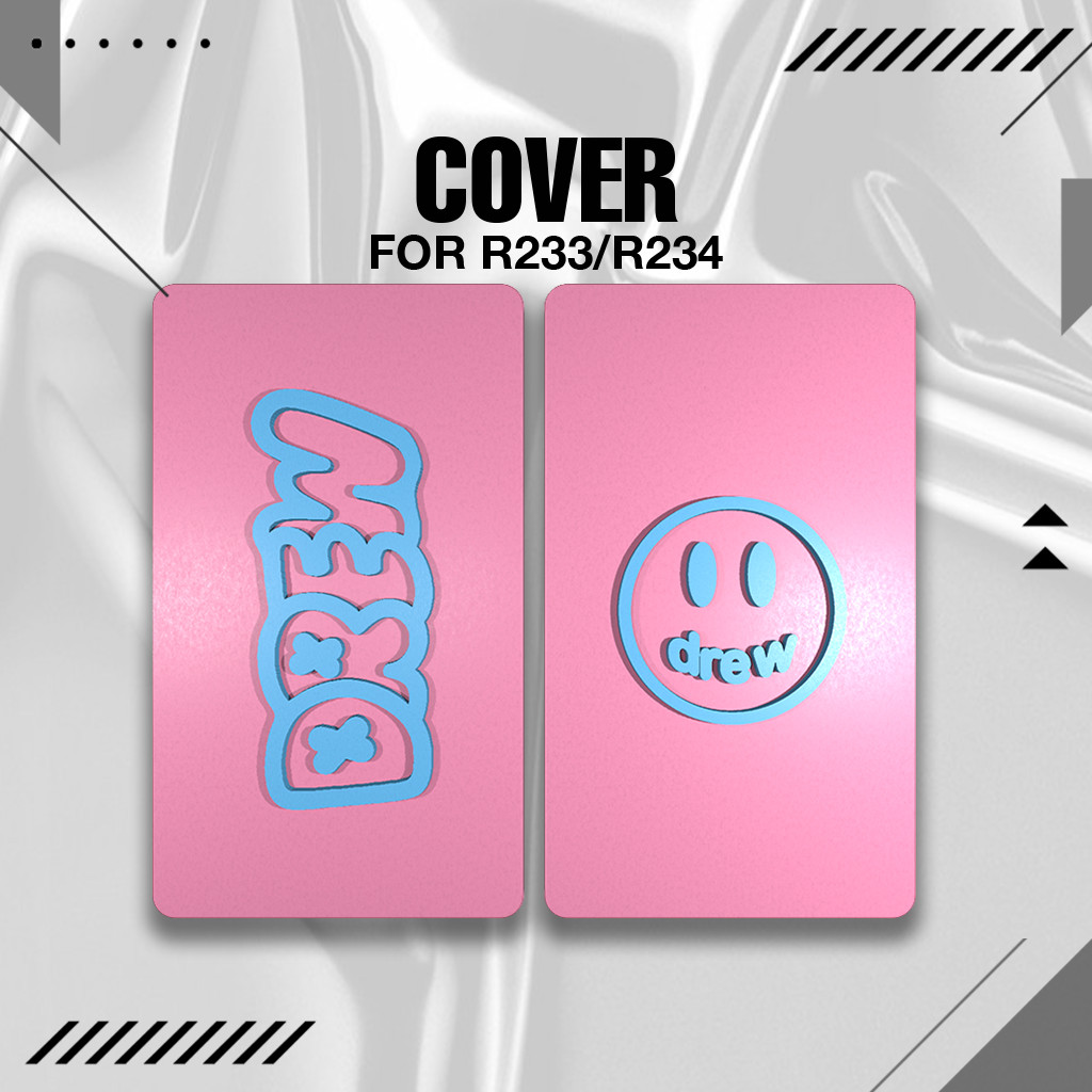 CASE PELINDUNG DREW R233 R234 PINK BLUE