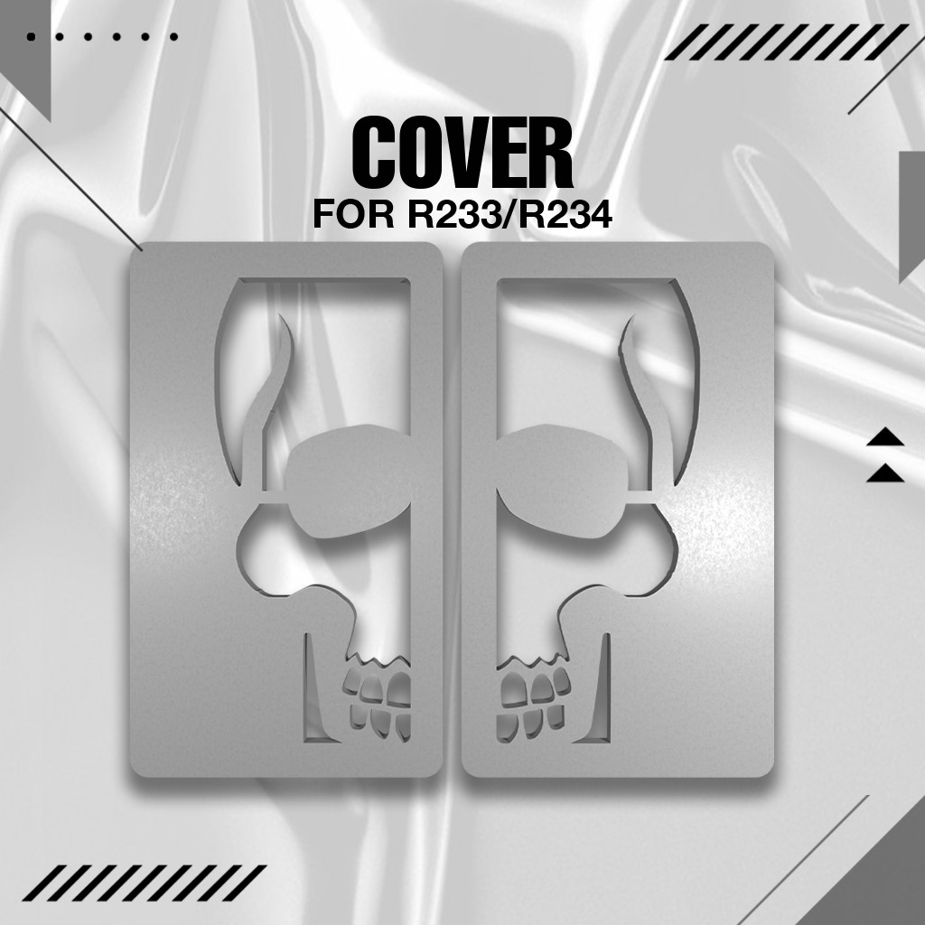 CASE PELINDUNG SKULL HEAD R233 R234 ABU