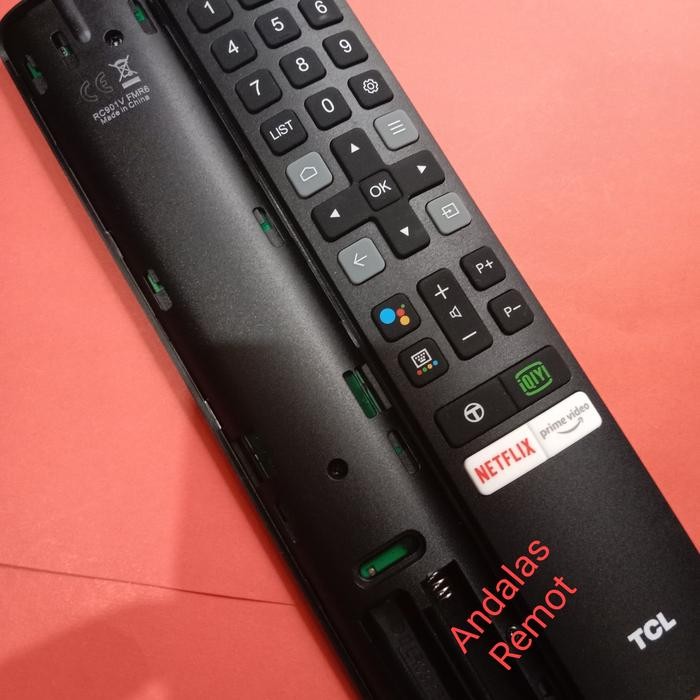 Remot Remote Tv Tcl Android Smart Tv Original Pasti Ori