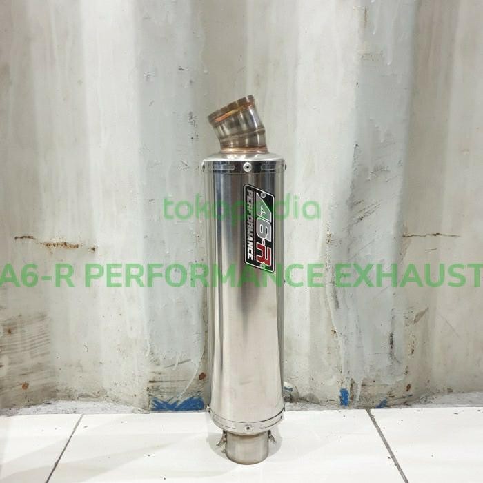 Knalpot A6-R PERFORMANCE GP LEGGERA V1 30CM