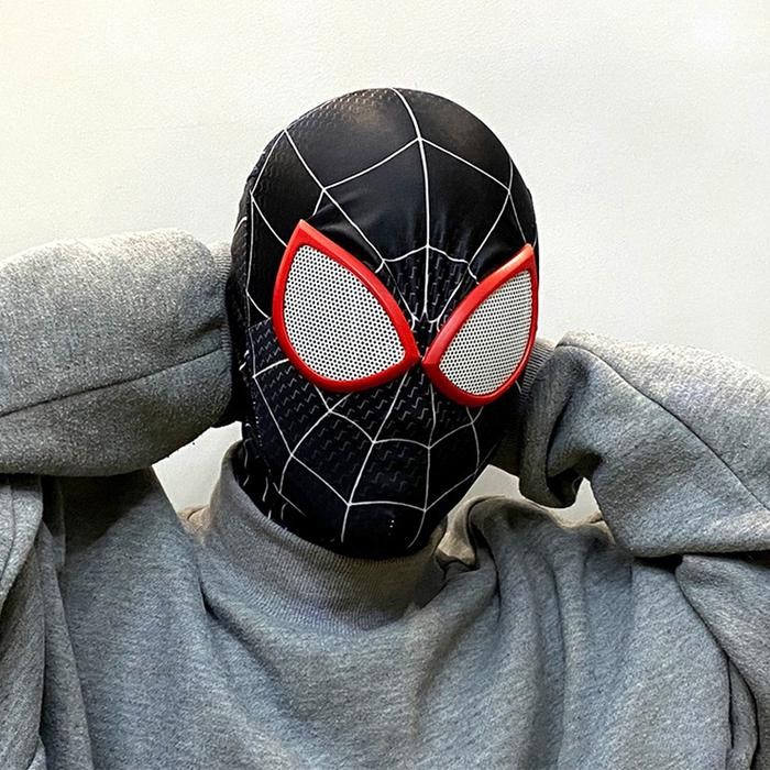 Spiderman Cosplay Mask Untuk Anak -Anak Dewasa Spiderman Superhero Halloween Costume Pasti Ori