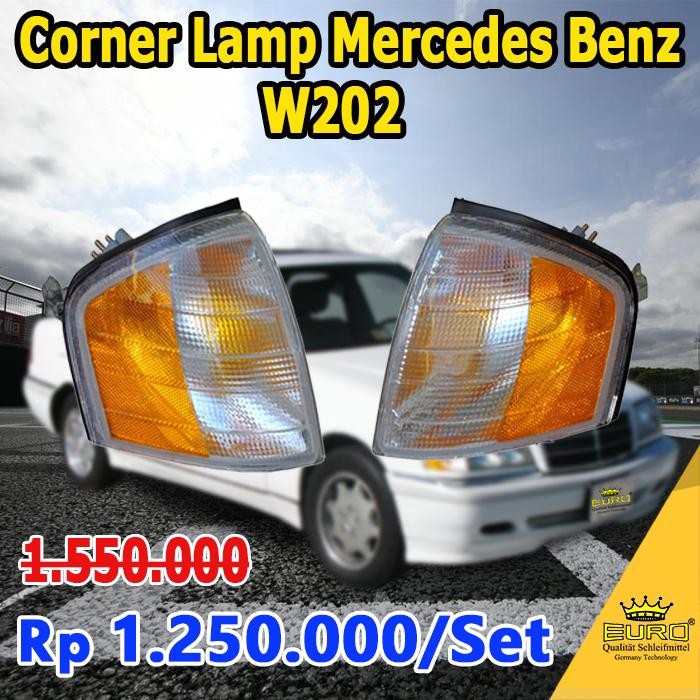 Corner Lamp w202 / Lampu Sein Mercy w202 ORI two Colour