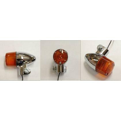 Lampu Sein Bulat Double Socket 190 Plating Orange CGC Japan