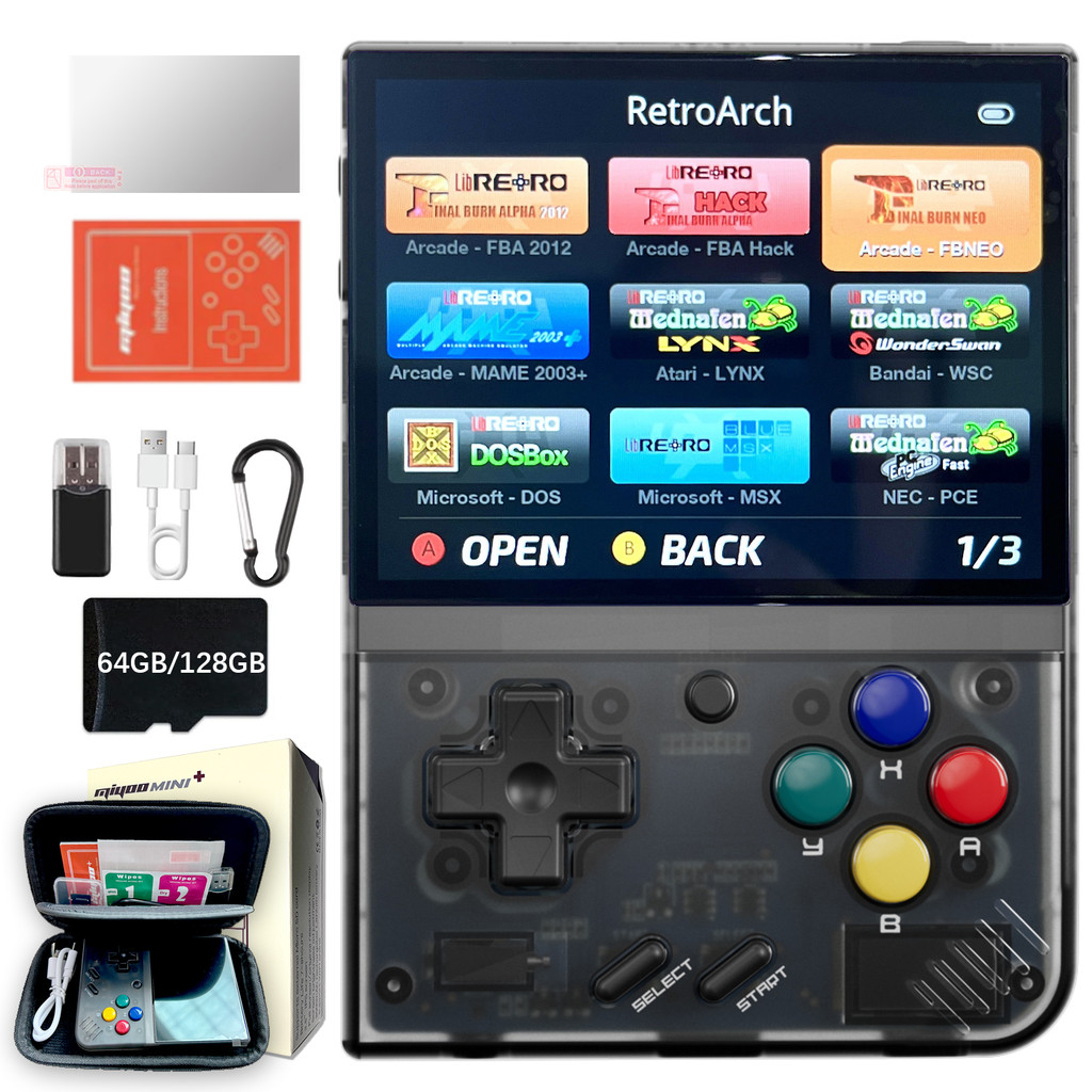 MIYOO MINI PLUS 3.5 Inch IPS MIYOO MINI PLUS  V3 Retro Portable