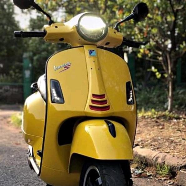 New Stiker Lampu Sen Vespa Gts Super 150