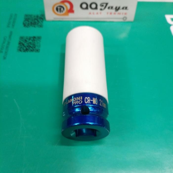 Kunci sok impact 21 mm panjang - Deep thin impact Lakoni jetjo