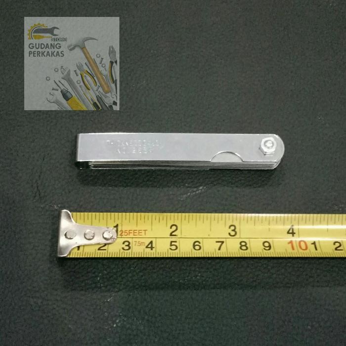 SOLID Fuller Gauge 26 Pcs - Feeler 26 Blade Alat ukur Celah Klep