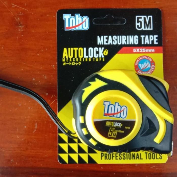 [Expert] METERAN ROLL - TOHO MEASURING TAPE YELLOW 5 M, SURABAYA