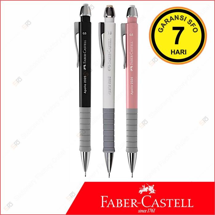 

Pensil Mekanik Faber Castell 0.5mm Apollo