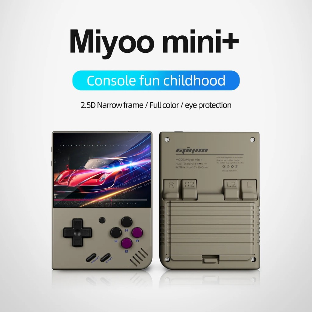 MIYOO Mini Plus Portable Retro Handheld Game Console V2 Mini IPS