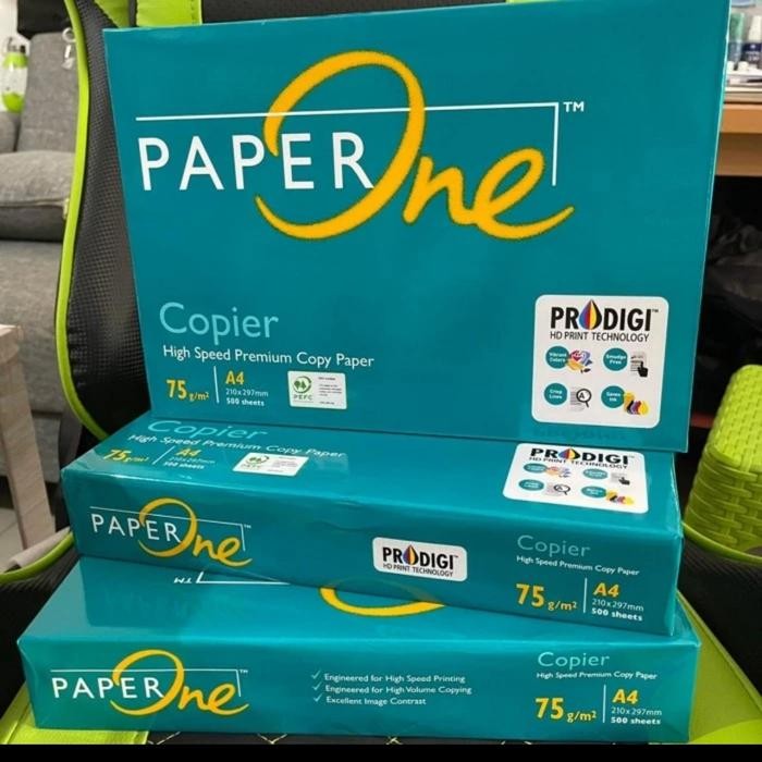

Kertas HVS A4 75 Gram PAPER ONE