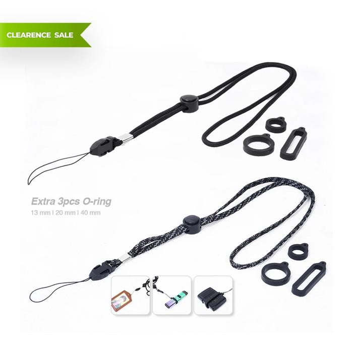

Tali Lanyard Gantungan ID Card Multifungsi Handphone Strap Prodigo Obi