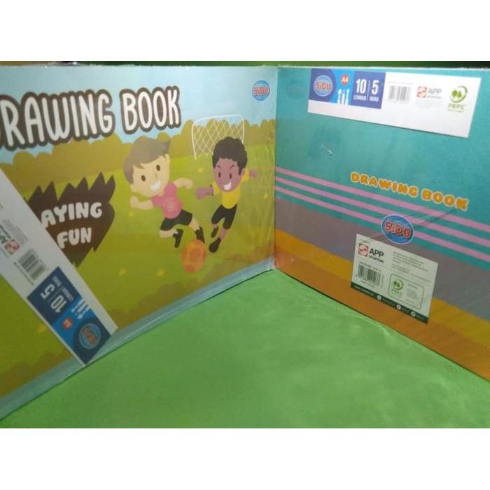 

BUKU GAMBAR A4 SIDU 1 PAK/5 PCS Kertas Sekolah Paper Stationery