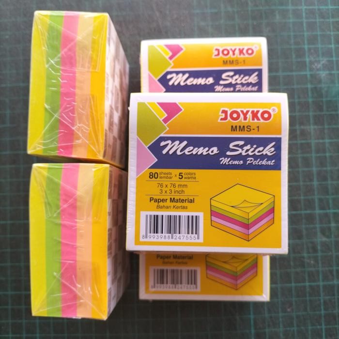 

Memo Stick Joyko MMS-1(5 Warna) 76x76 Warna