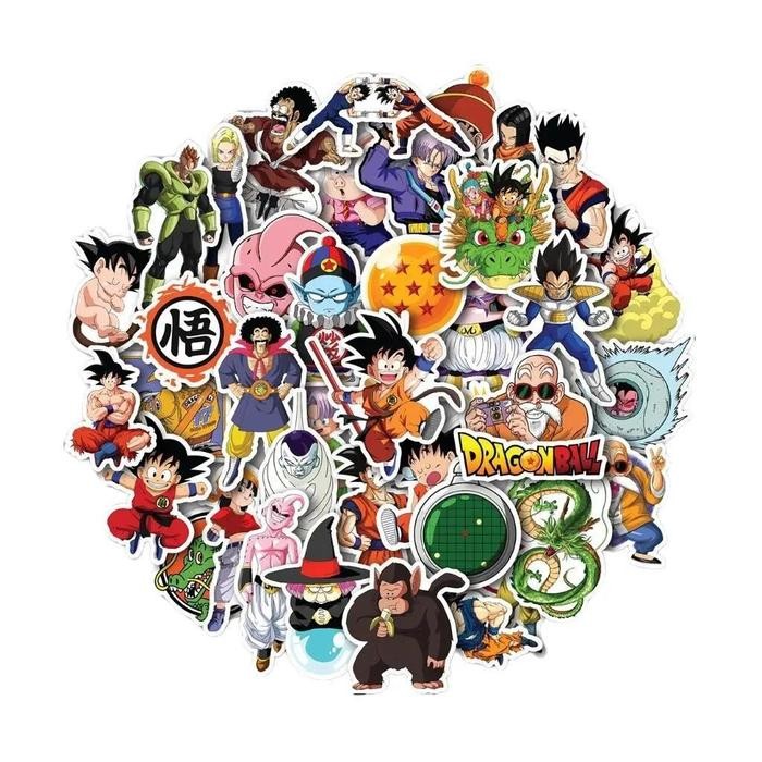 

STICKER PACK DRAGON BALL STICKER TUMBLER STIKER LAPTOP KOPER HELM