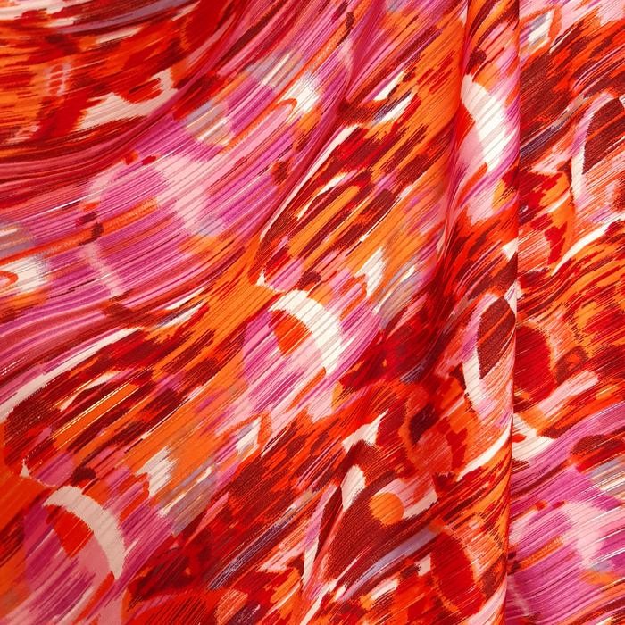 

Bahan kain satin silk lurex abstrak Quality import (0.50mt)