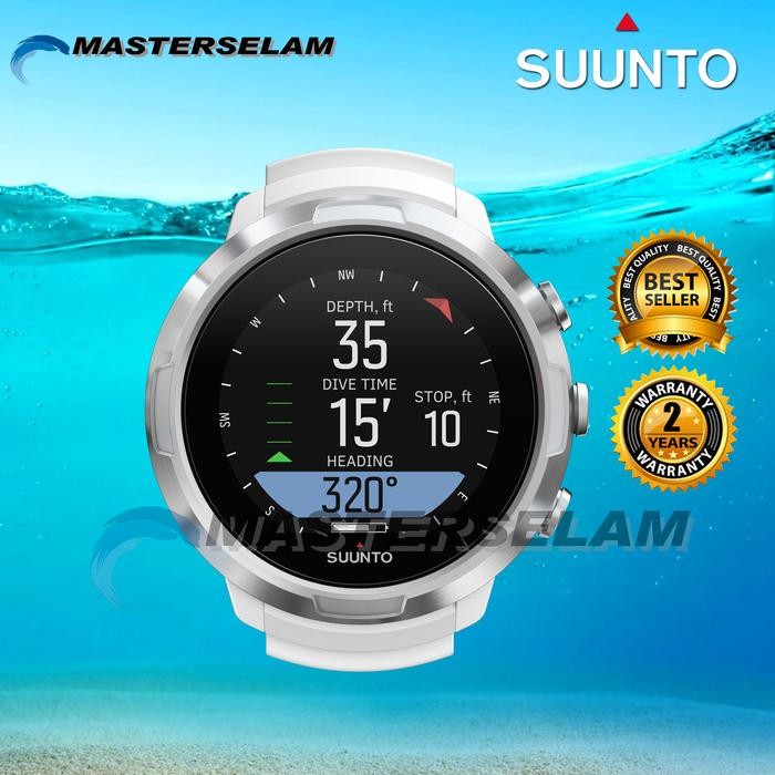 JUAL RUGI SUUNTO D5 WHIITE With USB