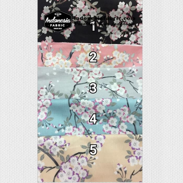 

Kain Gamis Kain Katun Jepang motif memory of Tokyo (per 1 mtr)