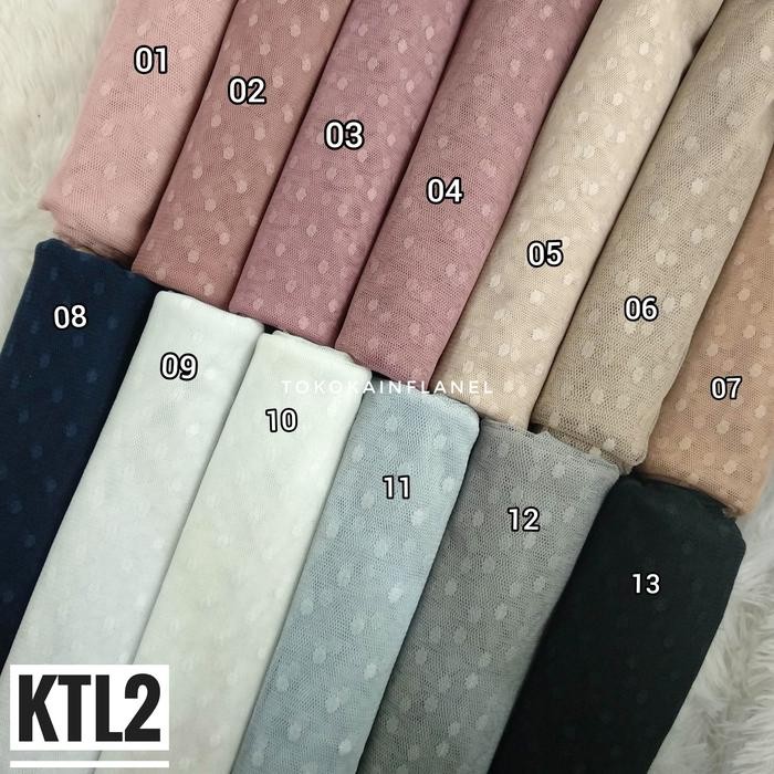 

KTL2 Tulle Dot / Tile Pokadot Halus 5mm (per Meter)