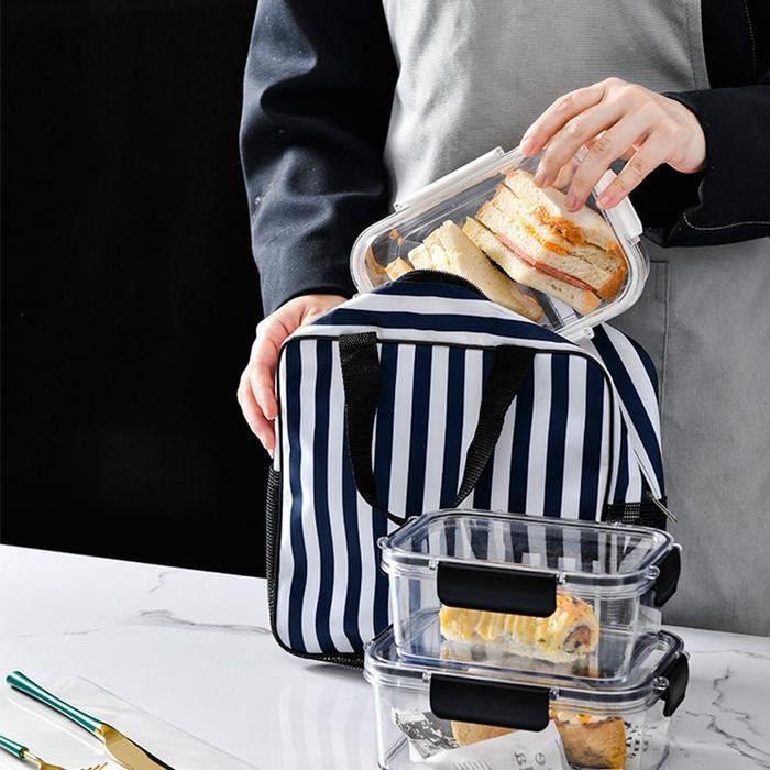 Tempat Penyimpanan Makanan Kulkas Kedap Udara Food Storage Box Container