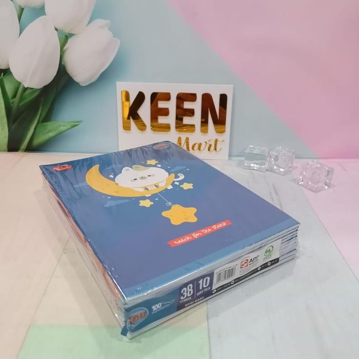 

(10pc) buku tulis merek SIDU isi 38 lembarrr/buku tulis