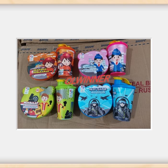 VALUE CATANIA SET/Lunch Box Set/Kotak Makan dan Botol/Kotak Makan Anak