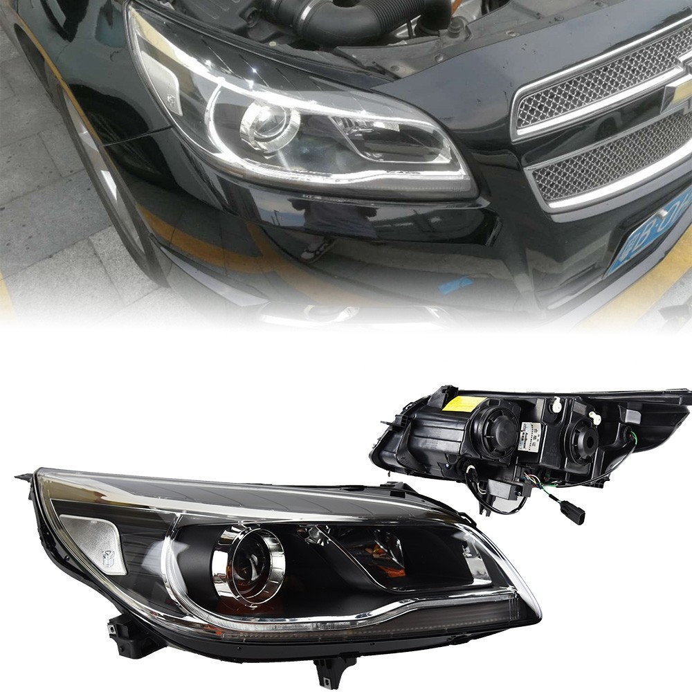 Car For Chevrolet Malibu 2012–2016 Headlights DRL Hella LED Bi Xenon