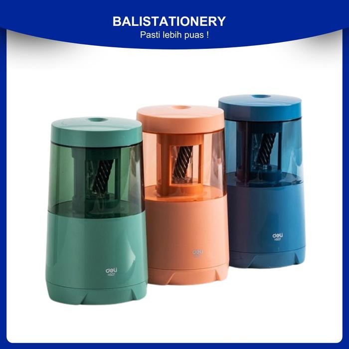

Rautan Pensil Listrik Otomatis Deli EH507 dengan Tenaga Baterai/USB Pencil Stationery