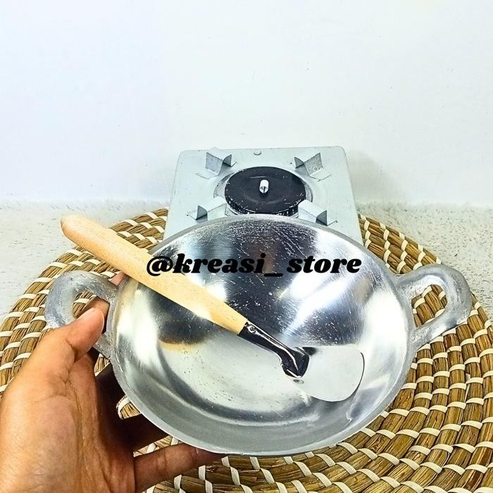 Kompor Spirtus Dan Wajan Mini (Paket Spirtus Kotak 1A) Kompor Mainan Masak-Masakan Anak 1 Set Toys