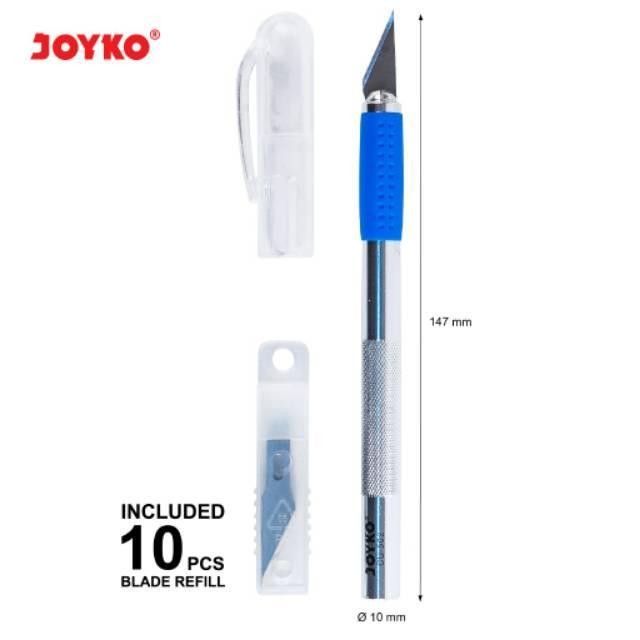 

[SET] CRAFT CUTTER / PEMOTONG KERAJINAN TANGAN - JOYKO CU-502 KODE 356