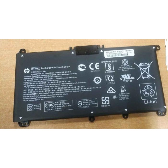 Baterai 14s-cf2010TX 14s-cf20TX 14s-cf2009TX 14s-cf3034TX HT03XL *