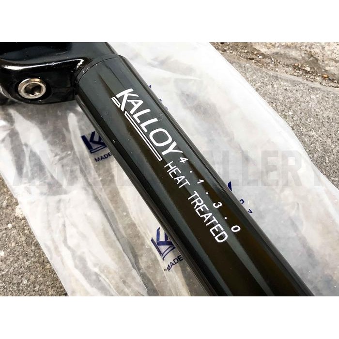 SEATPOST 26.4 26,4 264 26 4 KALLOY CROMOLY ORIGINAL BLACK HITAM NOS