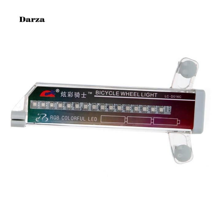 Cuci Gudang 32LED DIY Bicycle Light Colorful Bike Wheel Spoke Light Cycling