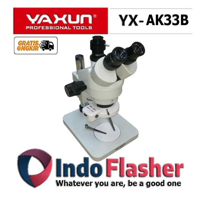 Yaxun AK33B Microscope Trinocular Microscope Digital Microscope HP