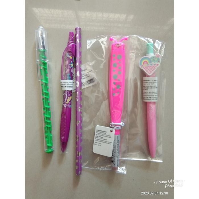 

Paket Alat Tulis Smiggle Original - Isi Mix