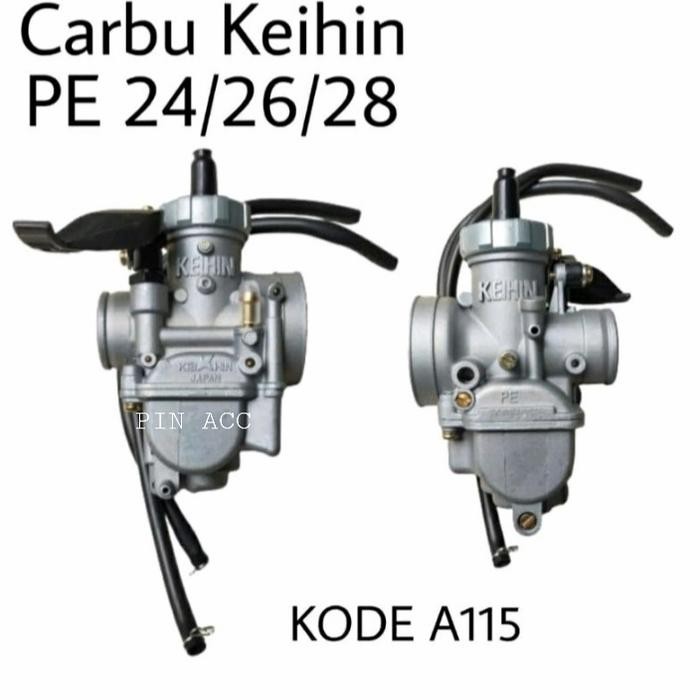 Karbulator Keihin Original Pe 28, 26, 24 / Karbu Keihin Original