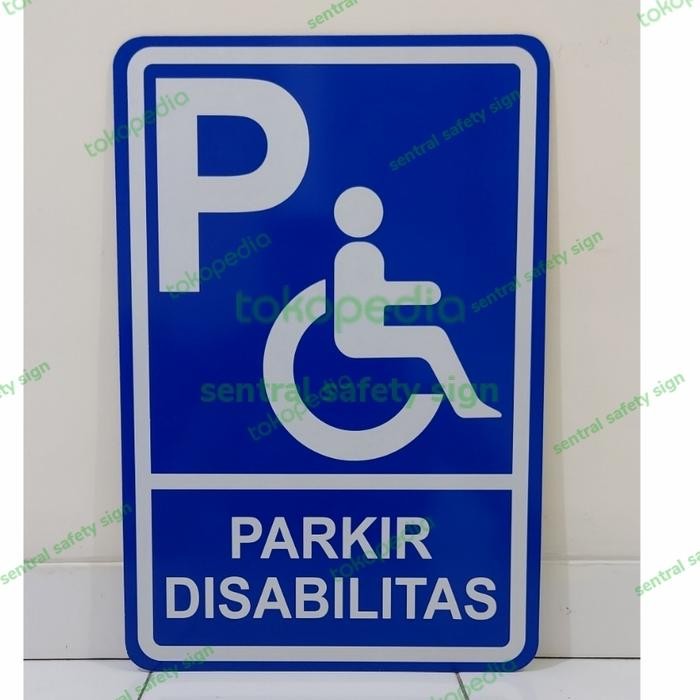

Rambu Parkir Disabilitas 60X40Cm Acp