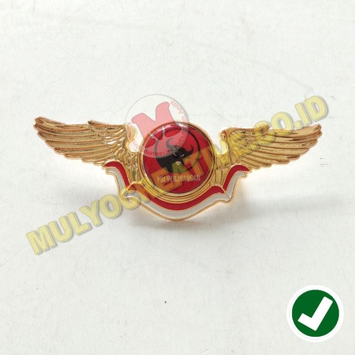 

Lencana Wing Partai PDI Perjuangan - Pin Wing Logo Partai PDIP PREMIUM
