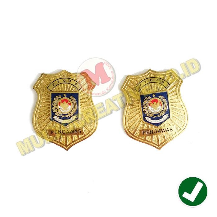 Lencana Logo PPUPD Jarum Pin Logo P2UPD Ukuran Kecil Murah PREMIUM