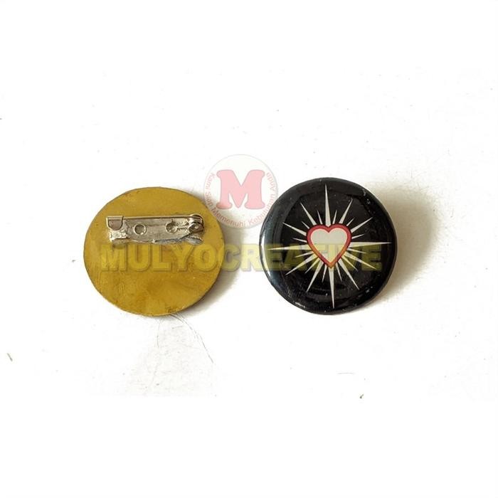 

Pin PSHT Bulat Lapis Fiber 3cm PREMIUM