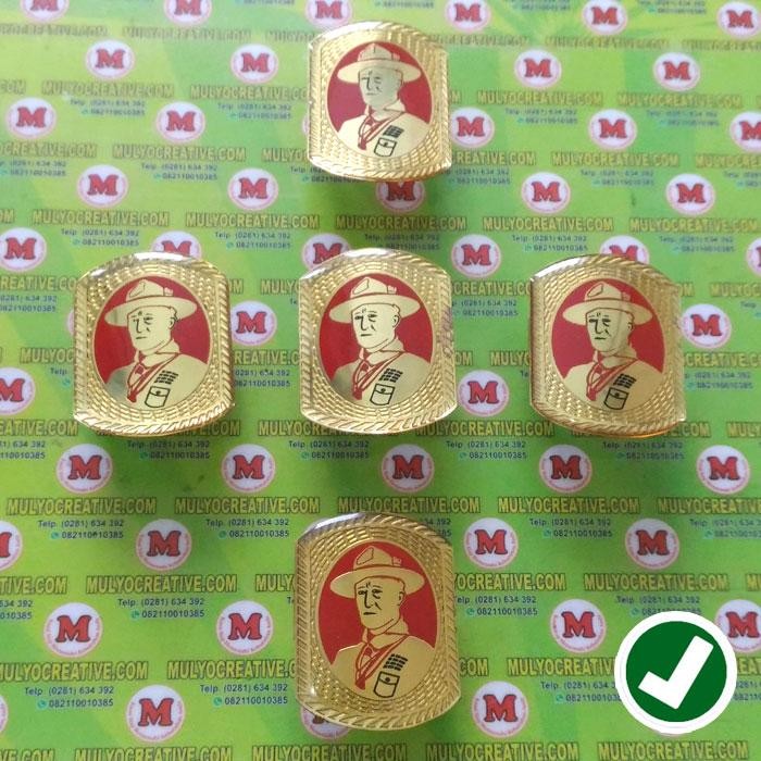 

Ring Hasduk Baden Powell - Ring Hasduk Bahan Logam Kuningan PREMIUM