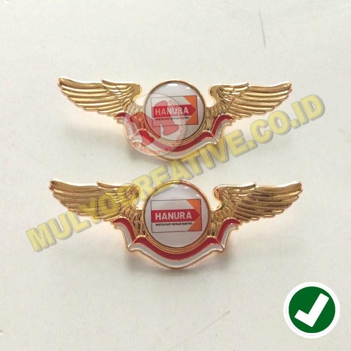 

Wing Brevet Partai Hati Nurani Rakyat - Wing Logo Hanura PREMIUM