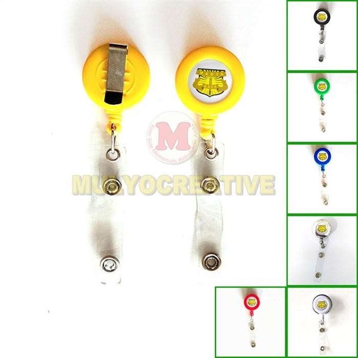 

ID Card Yoyo Gada Madya Gantungan ID Card Holder Logo Satpam PREMIUM