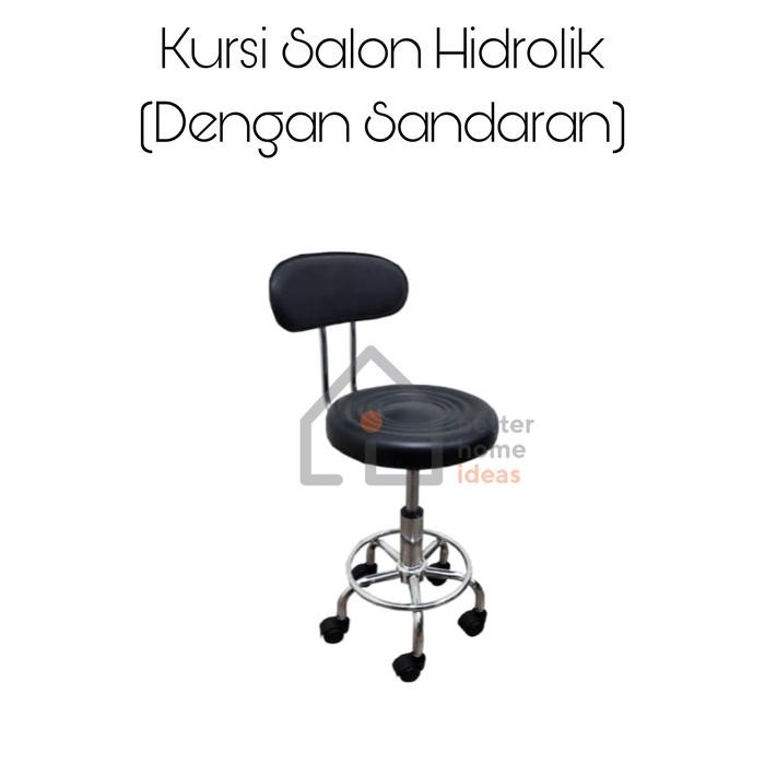 Kursi Salon Hidrolik Bulat
