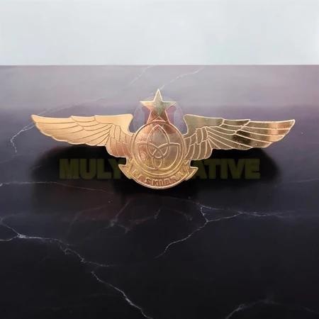 

Lencana Wing Logo Paskibra Full Logam Kuningan Wing Paskibra PREMIUM