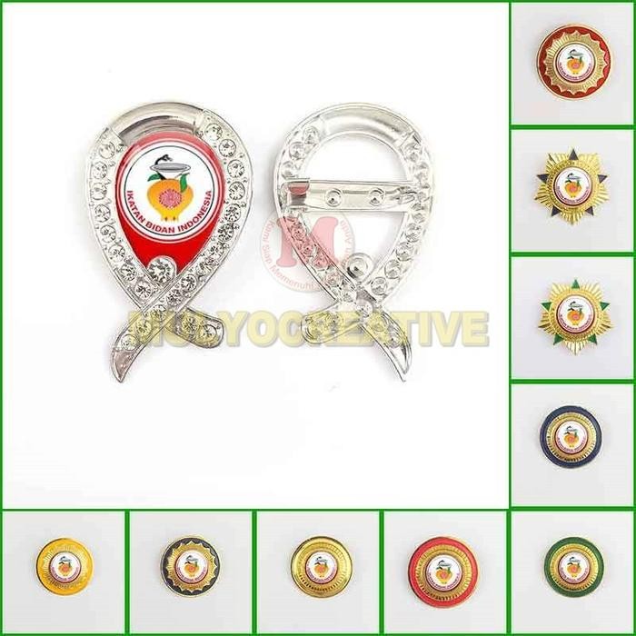 

Pin IBI Pin Bros Bendera Ikatan Bidan Indonesia Model Premium PREMIUM