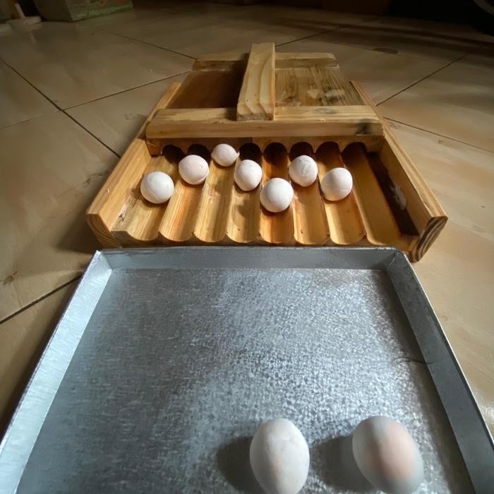 Cetakan Kue Bulat / Mesin Cetak Bakso Manual 8 Lubang 20-32Mm