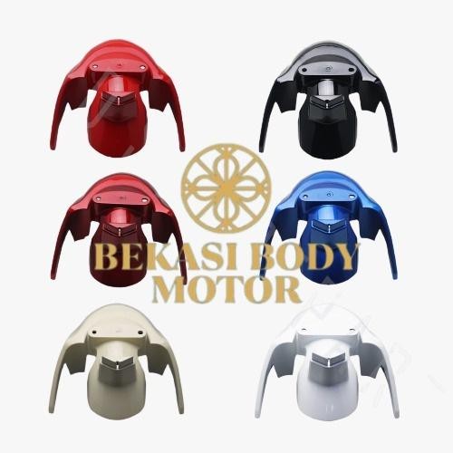 BARU SPAKBOR DEPAN SCOOPY FI K16 2013-2019 SLEBOR HITAM PUTIH KREM BIRU MERAH NON ORI