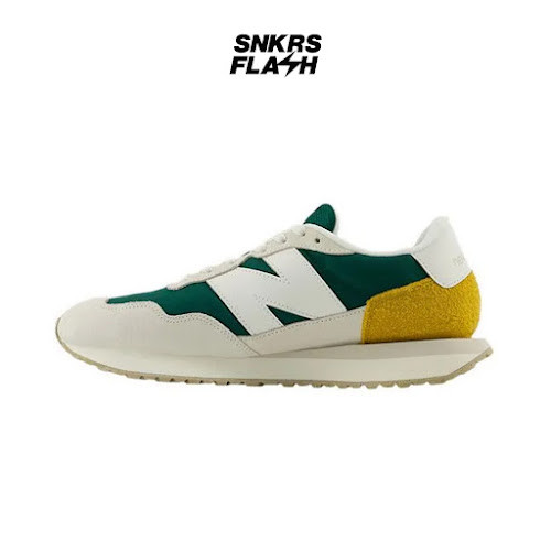 NEW BALANCE 237 GREEN Sepatu Sneakers Pria - MS237RTY - Size 44.5