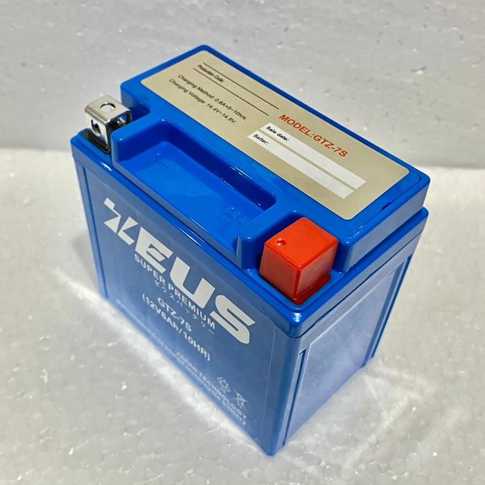 Aki Motor Yamaha Fazzio Gtz 7S Zeus Aki Kering Aki Motor Fazzio